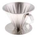 Stainless Steel V60 Dripper 02. 