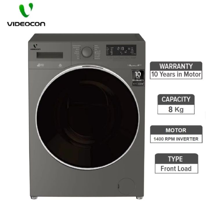 Videocon%208%20Kg%20Inverter%20Front%20Loading%20Washing%20Machine%20Fully%20Automatic%20-%20Image%202