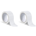 OYPFXMI 2X Window Weather Tape, Sealing Tape, Plastic Weather Tape, Sealing Tape, Waterproof, No Residue Sealant Strip (White). 