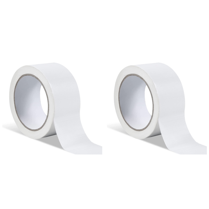 OYPFXMI 2X Window Weather Tape, Sealing Tape, Plastic Weather Tape, Sealing Tape, Waterproof, No Residue Sealant Strip (White)