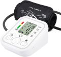 Digital Upper Arm Blood Pressure Monitor - Automatic BP Machine with Heart Rate Pulse Detection & Large LCD Display. 