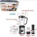 1800watt original 4 In 1 Electric Nutrient Blender,AVINAS AV-120 Multi-function Stainless Steel Electric Mixer, Blender,juicer (1.8L). 