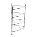Corner Rack / Shelf for Shoes / Display Case / Stainless Steel Shelf Rack 75 degree Angle. 
