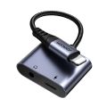 Joyroom Lightning to 3.5mm+Lightning Converter Splitter 2-in-1 Audio Plus Charging Splitter. 