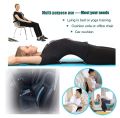 Back Pain Relief Product Back Stretcher, Spinal Curve Back Relaxation Device, Multi-Level Lumbar Region Back Support. 