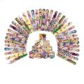 S_way 10pcs Disney Princess Bracelets Wristband Rapunzel Theme Snap Bracelets Party Favors for Girls Kids Baby Shower Supplies. 