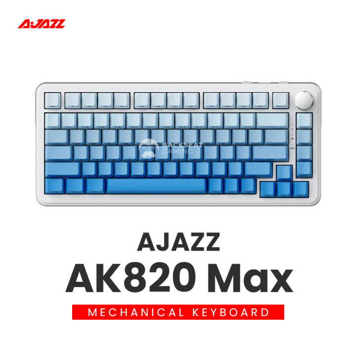 Ajazz%20AK820%20Max%20Gradient%20South%20Facing%20Keycaps%2075%25%20Gasket%20Mount%20Hot%20Swappable%20Custom%20Gaming%20Wireless%20Mechanical%20Keyboard%20-%20Sea%20Salt%20v2%20Linear%20Switch%20-%20Image%203