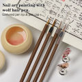 Wolves Hair Brush Pen Hook Line Paint Brush Chinese Calligraphy Brush Art Oil Painting Drawing Brush Lingxue. 