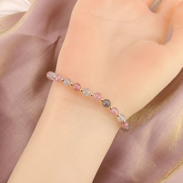 %E3%80%90Mega%20Sale%E3%80%91Natural%20Tourmaline%20Female%20Korean%20Style%20Cute%20Mori%20Style%20INS%20Crystal%20Bracelet%20Design%20Bracelet%20-%20Image%203
