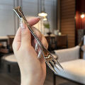 Kitchen accessories Stainless Steel Dinner Fork Long Handle Table Forks Set Korean Cutlery Four Tine Salad Dessert Fruit Forks Kitchen Demoo. 
