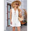Women's Summer Casual Rompers White S. 