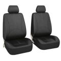 (COKP) Car Seat Covers Full Set - Premium Faux Leather Automotive Front Seat Protectors for Car Truck SUV. 