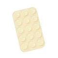 Silicone Suction Phone Holder Mat Multifunctional Suction Cup Wall Stand Square Anti-Slip Double Side Case Mount Back Sticker A JUE. 
