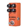 B-Box Electric Guitar Preamp Overdrive Effect Pedal Full Metal Shell True Bypass. 
