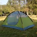 HILLMAN Two Person Waterproof Camping Outdoor Tent (Green-2 Person). 