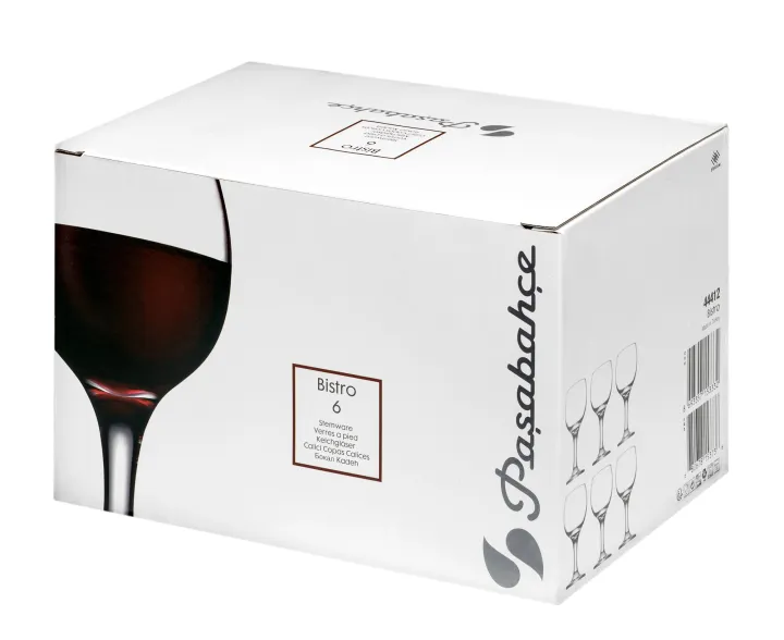 Pasabahce%20Red%20Wine%20Glass,%20Bistro%20225%20ML,%20Set%20Of%206%20-%20Image%205