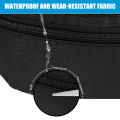 , hiking, waist bag shoulder strap adjustment belt men's and women's waist bag batch, waterproof suitable for travel, cycling, running, outdoor sports. 