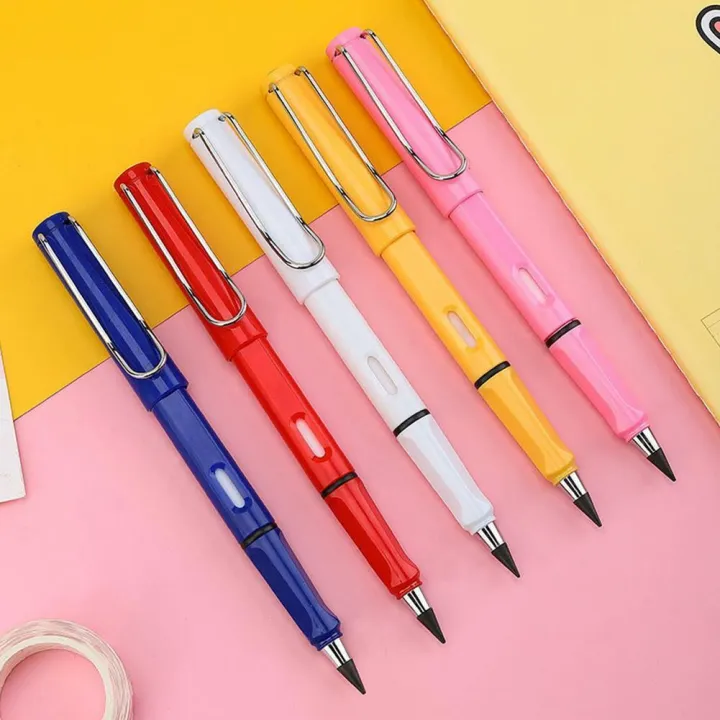 5PCS%20Inkless%20Pencils%20Eternal%20Portable%20Reusable%20Erasable%20Metal%20Writing%20Pens%20With%20Eraser%20-%20Image%207