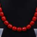 Red pote Design Mala For Women. 