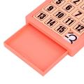 Sliding Block Game Logical Game Intelligence Puzzle Brain Teaser Toy Number Cognition Slide Puzzle for Kids Children Gifts. 