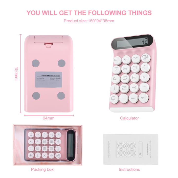 Retro%20Calculator%20Mechanical%20Keyboard%20Portable%20Calculator-Pink%20-%20Image%205