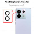 For Xiaomi Redmi Note 13 Pro Aluminium Alloy Camera Protector Case Ring Redmy Note13Pro Plus Back Cover Lens Tempered Glass Film. 