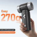 (GREH) 2 in 1 Handheld Turbo Jet Fan Electric Air Blower Car Vacuum Cleaner Compressed Air Duster Speed 52M/S Turbo Jet Fan. 