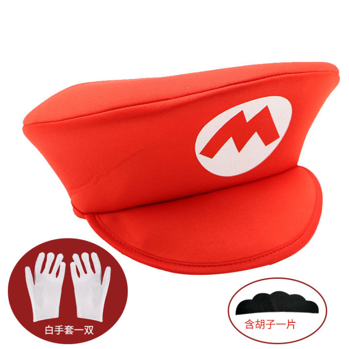 Linman%20Tryon%20Super%20Mario%20Red%20Green%20Cap%20White%20Gloves%20Cosplay%20Cartoon%20Hat%20s%20with%20Moustache%20Unisex%20Caps%20Cos%20Props%20Party%20Costumes%20Accessories%20-%20Image%207