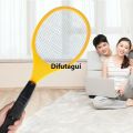 Difutagui Electric Mosquito Racket Fly Swatter Fryer Flies Fly Killer Insect Fashion Fly Swatter Handheld Anti Mosquito Repellent Bedroom Insects. 