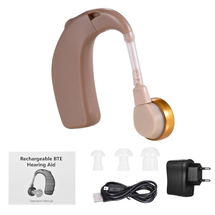 Hearing Aids Sound Amplifier USB Rechargeable Hearing Enhancement Device
