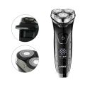 VGR V - 318 Professional Rechargeable Electric Hair Trimmer/Shaver Rotary Three shaving heads. 