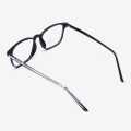 Rectangular Plastic  Frame Design  Changeable Glasses For Unisex. 