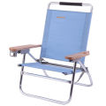 Wejoy Aluminum 4 Position Lightweight Portable Stable Heavy Duty Beach Chair. 