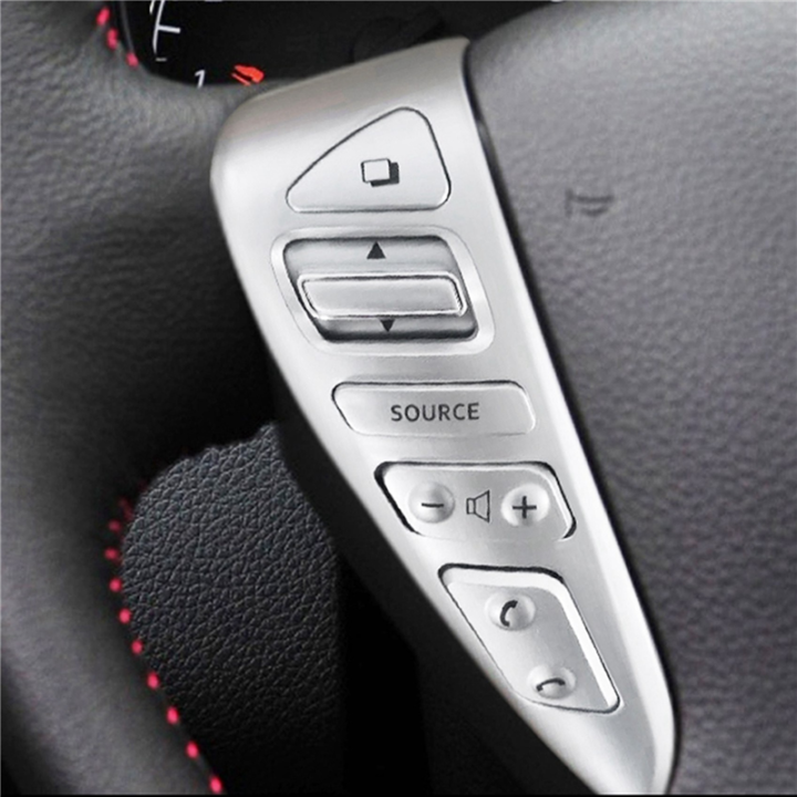 JINMY%202X%20Car%20Steering%20Wheel%20Switch%20Button%20Cruise%20Control%20Button%20for%20TIIDA%20SENTRA%20Livina%20SUNNY%20ALMERA%2025550-3DA6A%20-%20Image%204