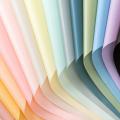 Translucent Craft Paper Solid Color Flower Wrapping Paper Matte High-Quality Gift Wrapping for Florists Floral Arrangements Retail Packaging. 