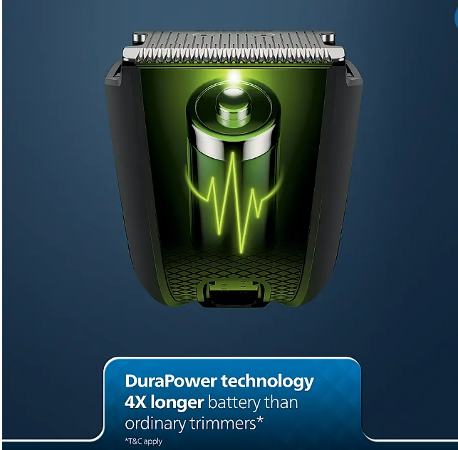 PHILIPS%20BT1233/18%20%20Lasts%204x%20Longer%20with%20DuraPower%20Technology%20%7C%20Charging%20Indicator%20%7C%20Trimmer%2030%20min%20Runtime%204%20Length%20Settings%7C%20SkinProtect%20Beard%20Trimmer%20-%20Image%206
