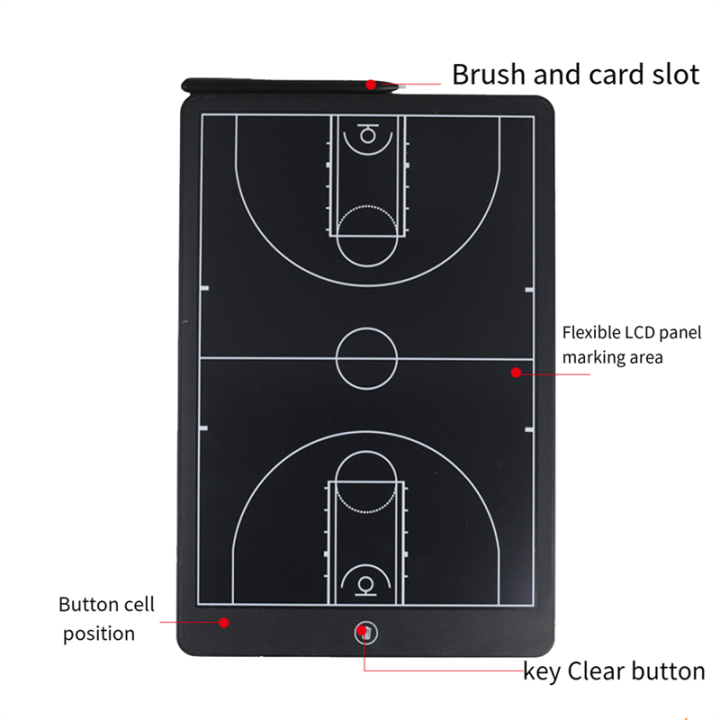 ARELENE%20Electronic%20Basketball%20Coaching%20Board%20Digital%20Strategy%20Marker%20Board%20with%20LCD%20Screen%20and%20Stylus%20Pen%20for%20Basketball,Soccer%20-%20Image%204