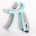 Adjustable Counting Gym Gripper Trainer Exercise Hand Grip Strengthener for 10 to 100kg with Counter. 