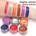 6 Colors Face Body Paint Set Water Activated Fluorescent Colors Glow in The Dark Washable Kids Adults Halloween Makeup Kit. 