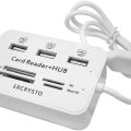 Card Reader With USB Hub. 