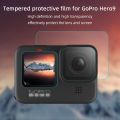 Ultra Clear Tempered Glass Screen Lens Front Screen Protector For GoPro Hero 10 Black. 