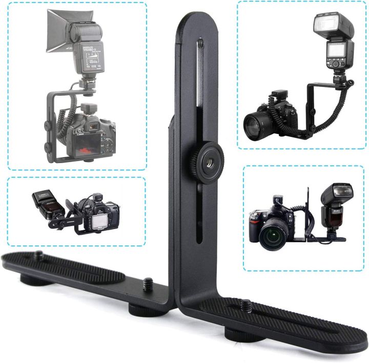 aluminium l shaped camera bracket