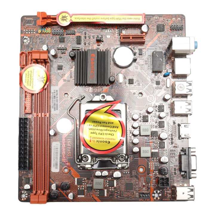 Esonic Ultra Stable Mother Board H61 FHL For Intel Core i7 | Daraz.com.np