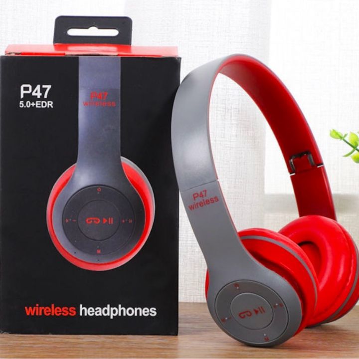 Headset%20P47%20Bluetooth%20Headset%20Foldable%20Subwoofer%20Gift%20Wireless%20Sport%20-%20Image%204