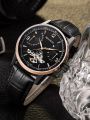 2024 Seagull Men's Watch Automatic Mechanical Watch Business Casual Hollow Flywheel Multi-Function Dial Wristwatch Reloj 219.327. 