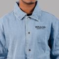 Wraon Light Blue Stretchable Denim Bomber Jacket For Men - Fashion | Jackets For Men | Men's Wear | Denim Jackets |. 