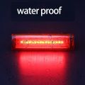 Bike Rear Tail Light USB Rechargeable Bicycle Taillight Water Resistant for Bike Fits on Any Road Mountain Bike. 