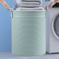 Foldable Round Dirty Clothes Laundry Basket Household Bathroom Storage Bucket Toy Clothes Storage Bag Organizer. 