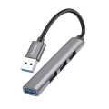 Hoco Hb26 4 In 1 Adapter(Usb To Usb3.0+Usb2.0*3). 