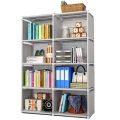 Bookshelf Storage Shelve, Book Rack for Books Storage Organizer(8-Cubes). 